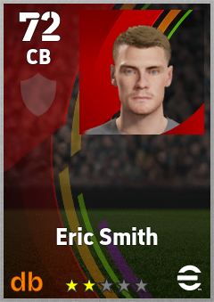 Eric Smith eFootball player card