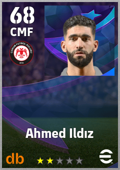 Ahmed Ildız — CMF, OVR 68, MAX 68
