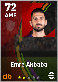 Emre Akbaba eFootball player card