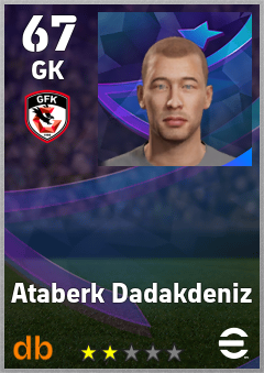 Ataberk Dadakdeniz eFootball player card
