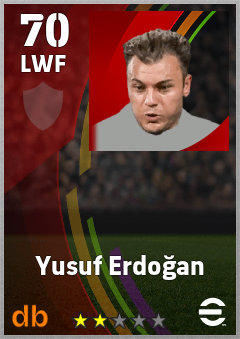 Yusuf Erdoğan eFootball player card