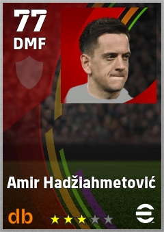 Amir Hadžiahmetović eFootball player card