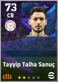 Tayyip Talha Sanuç — CB, OVR 73, MAX 73