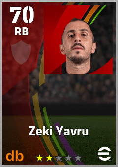 Zeki Yavru eFootball player card