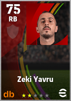 Zeki Yavru eFootball player card
