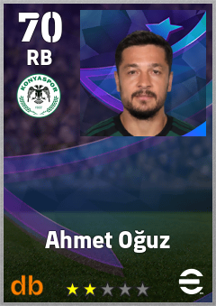 Ahmet Oğuz eFootball player card