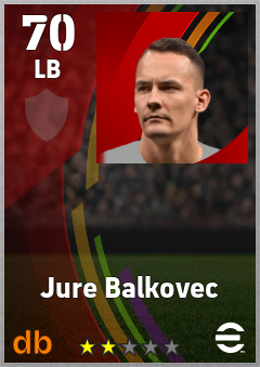 Jure Balkovec eFootball player card