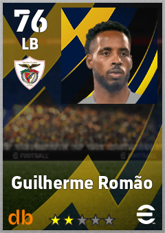 Guilherme Romão eFootball player card