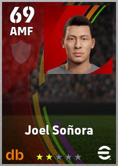 Joel Soñora eFootball player card
