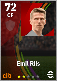 Emil Riis eFootball player card