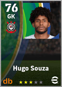 Hugo Souza eFootball player card