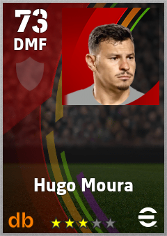Hugo Moura — DMF, OVR 73, MAX 73