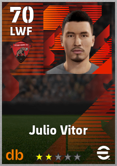 Julio Vitor eFootball player card