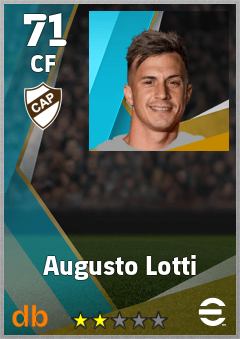 Augusto Lotti eFootball player card