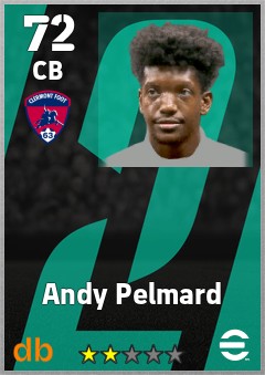 Andy Pelmard — CB, OVR 72, MAX 72