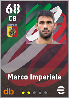 Marco Imperiale — CB, OVR 68, MAX 68
