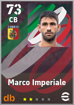 Marco Imperiale — CB, OVR 73, MAX 73