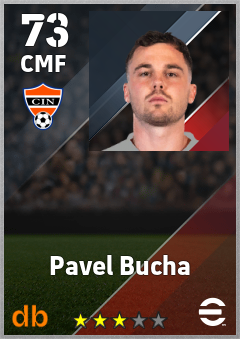 Pavel Bucha eFootball player card