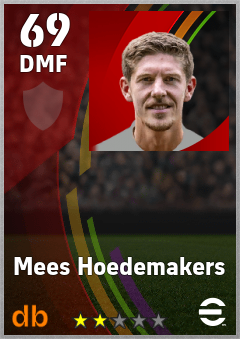 Mees Hoedemakers eFootball player card