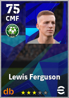 Lewis Ferguson eFootball player card