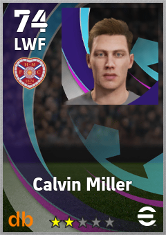 Calvin Miller eFootball player card