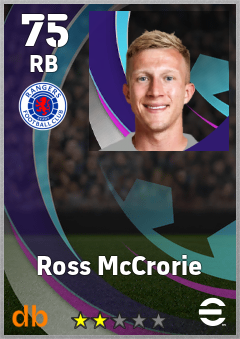 Ross McCrorie — RB, OVR 75, MAX 75
