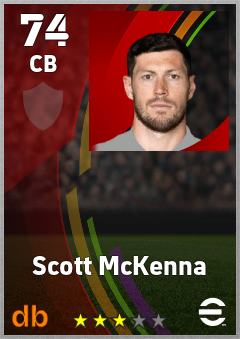 Scott McKenna eFootball player card