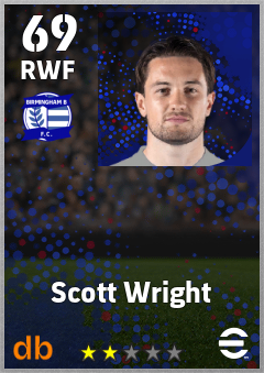 Scott Wright eFootball player card