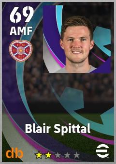 Blair Spittal — AMF, OVR 69, MAX 69