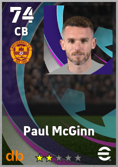 Paul McGinn eFootball player card