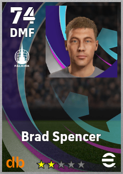 Brad Spencer eFootball player card