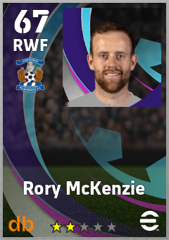 Rory McKenzie eFootball player card