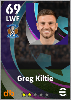 Greg Kiltie eFootball player card