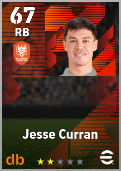 Jesse Curran eFootball player card