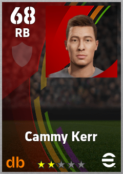 Cammy Kerr — RB, OVR 68, MAX 68
