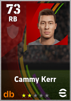 Cammy Kerr — RB, OVR 73, MAX 73