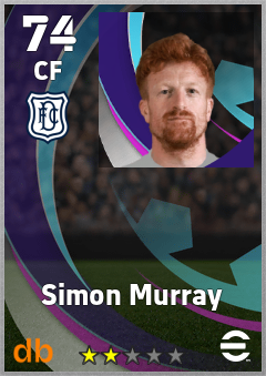 Simon Murray — CF, OVR 74, MAX 74