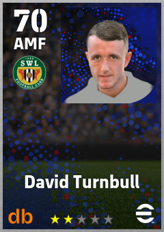 David Turnbull — AMF, OVR 70, MAX 70