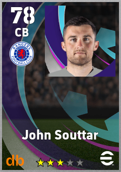 John Souttar — CB, OVR 78, MAX 78