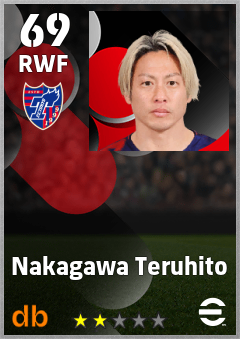 Nakagawa Teruhito eFootball player card