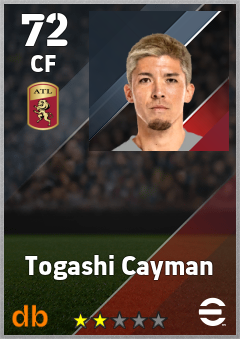 Togashi Cayman eFootball player card