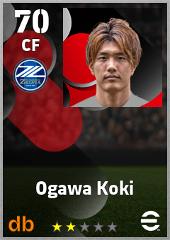 Ogawa Koki eFootball player card