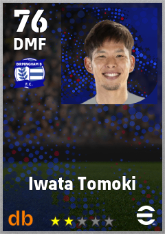 Iwata Tomoki eFootball player card
