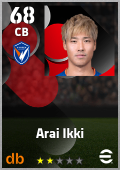 Arai Ikki eFootball player card