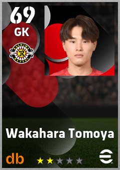 Wakahara Tomoya eFootball player card