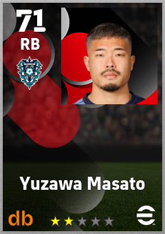 Yuzawa Masato eFootball player card