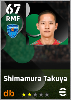 Shimamura Takuya eFootball player card