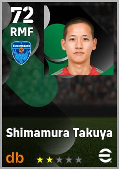 Shimamura Takuya — RMF, OVR 72, MAX 72