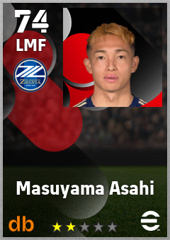 Masuyama Asahi — LMF, OVR 74, MAX 74