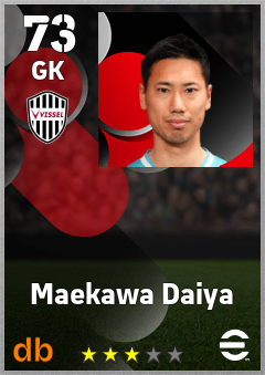 Maekawa Daiya eFootball player card